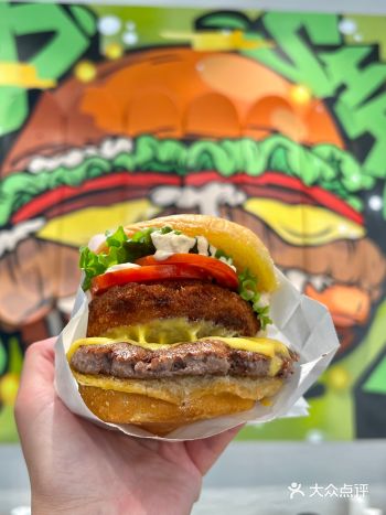 北京探店｜很喜欢Shakeshack的涂鸦