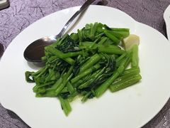 蒜头炒空心菜-宣和苑(华侨新村店)