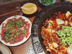 手切鲜牛肉-受气牛肉·耙牛肉火锅(水晶郦城店)