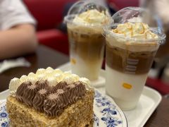 烤杏仁焦糖拿铁-DOUTOR德咖伦(吴江路店)