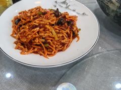 鱼香肉丝-一盏明灯全素斋(五爷庙店)