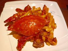 梭子蟹炒年糕-章吴记喜瑞餐厅(东东城店)