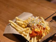 泡菜薯条-包装马车·韩国料理·포장마차