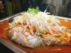 -探鱼·鲜青椒爽麻烤鱼(中山大信新都汇店)