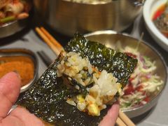 -草家酱蟹炭火烤肉店(珲春南路一店)