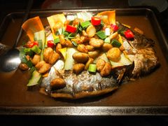 不辣的鱼鱼-探鱼·鲜青椒爽麻烤鱼(西南商都店)