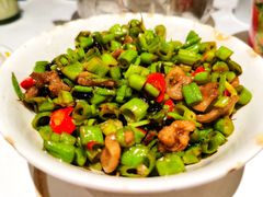 空心菜梗炒油渣-老长沙龙虾馆·聚会餐厅(白石洲店)