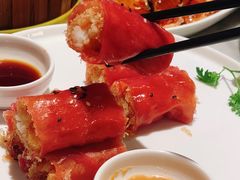 红米脆皮鲜虾肠-蝴蝶里·粤菜·点心(滨江龙湖店)
