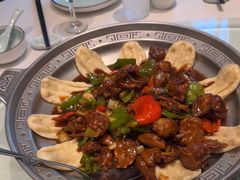 -海派美食·家宴海鲜青岛菜·石锅鲽鱼头(东方城店)