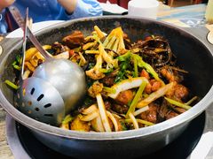 鸡公煲小锅-鸡遇虾煲干锅火锅(小寨金莎店)