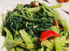 虾酱炒空心菜-肥仔文澳门猪骨煲(南京西路店)