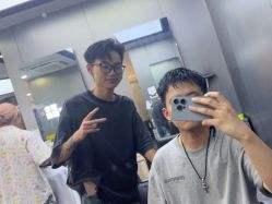 -米可造型烫发染发