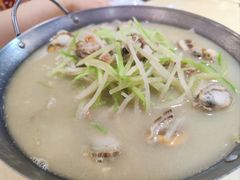 扇贝萝卜丝锅仔-大眼锅贴水饺(河东店)
