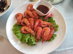 白灼大草虾-骏莱海鲜鱼港(五角场店)