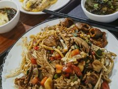 大肠腰花炒面-荣荣面馆(丹溪大道店)