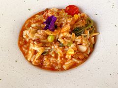 番茄虾仁烩饭-Supine Bistro溯泮餐厅