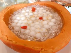 南瓜酒酿小圆子-玫瑰厅上海菜(兴国路店)