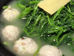西洋菜煲鲮鱼丸-维园悦谱·海派家常菜(乌鲁木齐南路店)