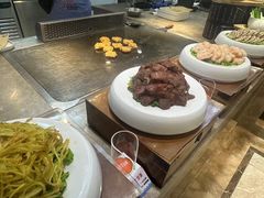 -海派美食·家宴海鲜青岛菜·石锅鲽鱼头(东方城店)