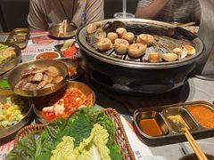 -草家酱蟹炭火烤肉店(珲春南路一店)