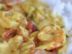 咖喱虾肉饭-Green Leaf Sushi l Kitsilano