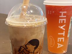 沉香焙茶波波-喜茶(上海兴业太古汇店)