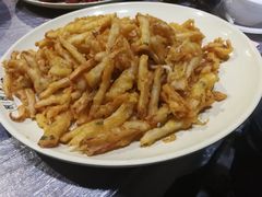 干煸藕丝-靓靓蒸虾(中山公园店)