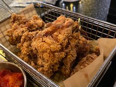 蒜香酱油无骨炸鸡-包装马车·韩国料理·포장마차