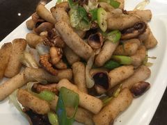 年糕炒目鱼仔-皇饭儿·王润兴酒楼(河坊街店)