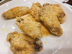 咸蛋黄鸡翅-红灯笼龙凤饭店(宁波老字号店)