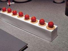 树莓櫻桃鹅肝(含消酒)-秀儿四九城·新京菜(亚运村鸟巢店)