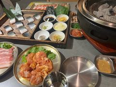 -围炉肉舍•炭烤活鳗•丹东海鲜烤肉(步行街店)