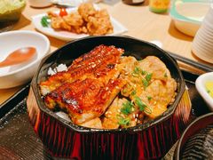蒲烧鳗鱼拼酱烧猪肉丼-yokocho上横町·日本食街(深业上城店)
