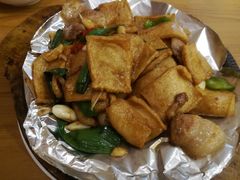 铁板千叶豆腐-粤仔湾砂锅粥(金太湖店)