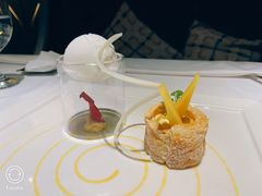 法式芒果拿破仑佐椰香冰激凌-王品牛排(杭州大厦店)