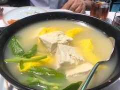 上汤炖蛋饺柴锅豆腐-到家尝北京菜(西坝河店)
