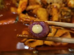 芝士紫薯年糕-包装马车·韩国料理·포장마차