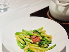 红糖火腿片煎炒苔兰花-炳胜品味(海印总店)