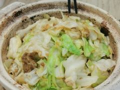 猪油渣炒牛心菜-眉州东坡(上海中心店)