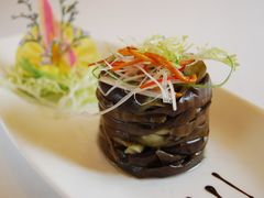 茄子拌苦菊-天禄华美达广场酒店-雅兰轩中餐厅(青年路店)