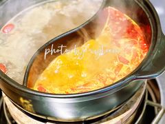 云南菌菇鸳鸯锅-郭铁柱·泥炉老火锅(江北龙湖天街店)