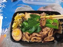 猪肘拼大肠饭-卤鹅鲜生(卤鹅鲜生万科金域悦府店)