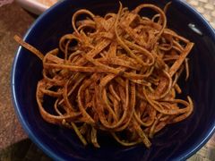 炝拌豆腐丝-山港凯悦酒店·BEBA海滩烧烤餐厅酒吧