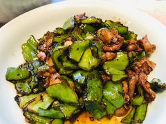 伊比利亚肉炒青椒-宏达宴老菜馆(群力第四大道店)
