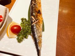 烤秋刀鱼-九井澤精致料理(金茂店)