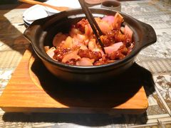 蒜香蜜汁排骨-绿茶餐厅(乐峰广场店)