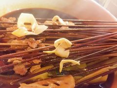 -拈签一笑黄牛肉辣卤串串