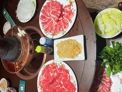 -清真·老门框爆肚涮肉·中华老字号(花乡店)