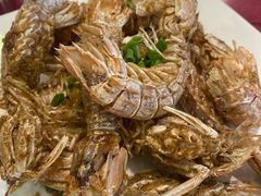 椒盐带膏虾菇-外婆湾匠心菜·私房海味(马市街店)