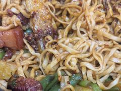 -金扁豆酱肉焖面